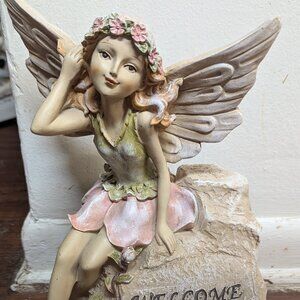 Fairy garden stone